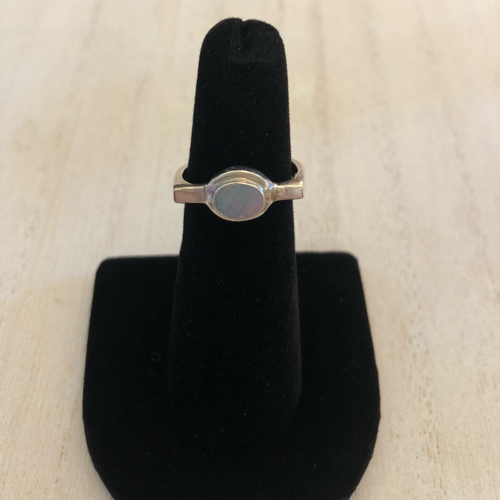 Simple Elegant Opal Ring - image 3